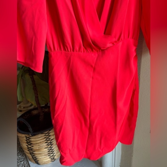 REVOLVE X Amanda Uprichard Demetra Dress in Crimson - Picture 7 of 11